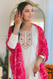 Latest Designer White Kurti Design For Wedding  women's fashion mart