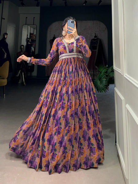 Latina Georgette Gown | Shoppers Trend