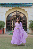 Adorable Faux Georgette Rich Position Printed Gown With Dupatta - women's fashion mart