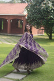 Aesthetic Faux Georgette Multi Sequins Worked Gown - women's fashion mart