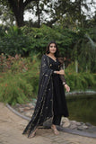 Alia Cut Faux Georgette Function Wear Embroidered Gown - women's fashion mart