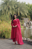 Alia Cut Faux Georgette Function Wear Embroidered Gown - women's fashion mart