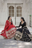 Astonishing Faux Georgette Sequins Emroidered Gown With Dupatta - women's fashion mart