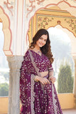 Attractive Pure Viscous Georgette Heavy Sequins Embroidered Lehenga Choli Set -Lehenga Choli Rani / Semi Stitched women's fashion mart