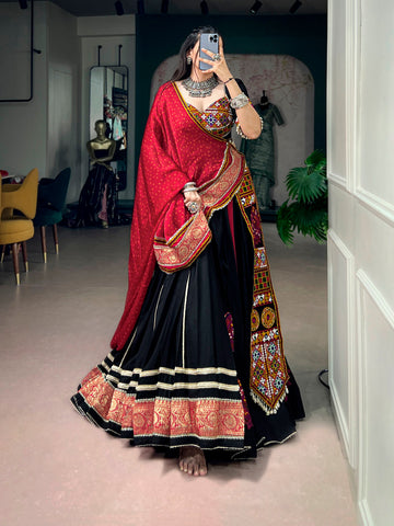 Kutchi Embroidery Work Garba Special Chaniya Choli