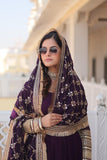 Charming Faux Georgette Sequins Embroidered Gown With Dupatta - women's fashion mart
