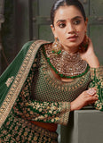 Unforgettable Georgette Zarkan Bridal Wedding Lehenga Choli - women's fashion mart