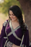 Elegant Maroon Embroidered Anarkali Gown - women's fashion mart