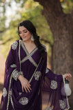 Elegant Maroon Embroidered Anarkali Gown - women's fashion mart