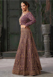 Elegant Designer Georgette Zarkan Bridal Wedding Lehenga Choli - women's fashion mart