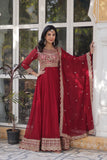 Ratan Faux Blooming Anarkali | Shoppers Trend