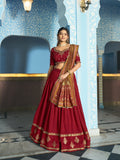Indian Women Wear Embroidery Lehenga Choli
