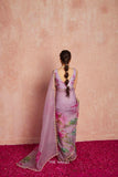Kumud Mauve Organza Silk Saree - women's fashion mart