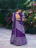 Festival Wear Cotton Chanderi Lehenga