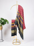 Crimson Color Digital Printed Gaji Silk Dupatta -digital printed dupatta Default Title women's fashion mart