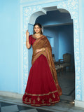 Indian Women Wear Embroidery Lehenga Choli