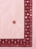 Maroon Georgette Sequins Worked Lehenga Choli Set - women's fashion mart