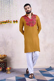 Navratri Festival Men's Kurta For Garba Celebrations  women's fashion mart