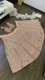 Lite Pink Kasturi silk lehnga with zari & sequence work - INSPIRED | Ready To Wear  women's fashion mart