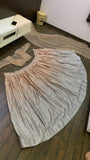 Cream atin silk padding lehnga with sequence work - INSPIRED | Ready To Wear  women's fashion mart