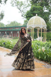 Iconic Mehndi Green Silk Heavy Embroidered Lehenga Choli - women's fashion mart
