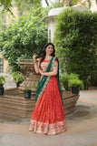 Luxurious and Exquisite Jacquard Silk Meena Weaved Lehenga Choli - women's fashion mart