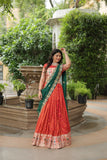 Luxurious and Exquisite Jacquard Silk Meena Weaved Lehenga Choli - women's fashion mart