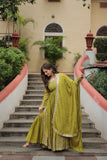 Exquisite Designer Sequined Embroidered Chinon  Sharara Suit - women's fashion mart
