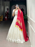 Fabulous Georgette Lucknowi Paper Worked Lehenga Choli - women's fashion mart