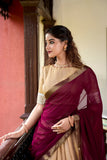 Captivating Cream Kanchipuram Zari Weaved Lehenga Choli - women's fashion mart