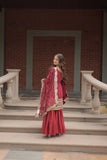 Luxurious Georgette Sequined Embroidered Sharara suit - women's fashion mart