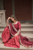 Luxurious Georgette Sequined Embroidered Sharara suit - women's fashion mart