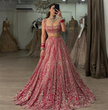 Red Premium Silk Embellished With Beautiful Thread Embroidery Work - inspired | Ready To Wear  women's fashion mart
