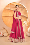 Catalina's Pink Coloured Party Wear Lehenga Choli  women's fashion mart
