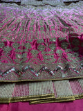 Pink Premium Banarasi Satin Zari Silk Padding Embellished With Premium Coding Lehenga Choli - Inspired | Ready To Wear - women's fashion mart