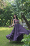 Precious Faux Georgette Seqiuns  Embroidered Function Wear Gown - women's fashion mart