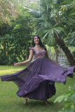 Precious Faux Georgette Seqiuns  Embroidered Function Wear Gown - women's fashion mart