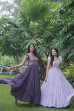 Precious Faux Georgette Seqiuns  Embroidered Function Wear Gown - women's fashion mart