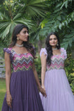 Precious Faux Georgette Seqiuns  Embroidered Function Wear Gown - women's fashion mart