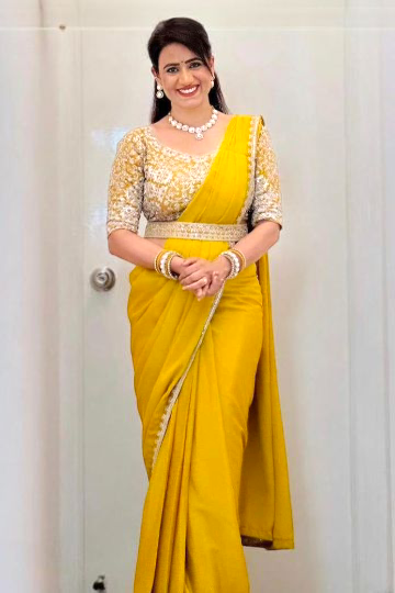 Fancy work ready to wear saree  women's fashion mart