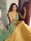 Yellow Color Haldi Wear Chaniya Choli