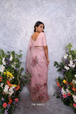 Tara Pink Organza Silk Saree - women's fashion mart