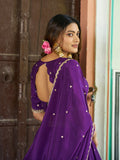Indian Wedding Wear Chinon Lehenga