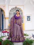 Light Weight Tasar Silk Lehenga choli