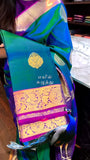 Peacock Shaded Saree  women's fashion mart