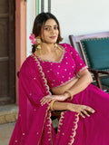 Pink Color Indian Wear Lehenga Choli